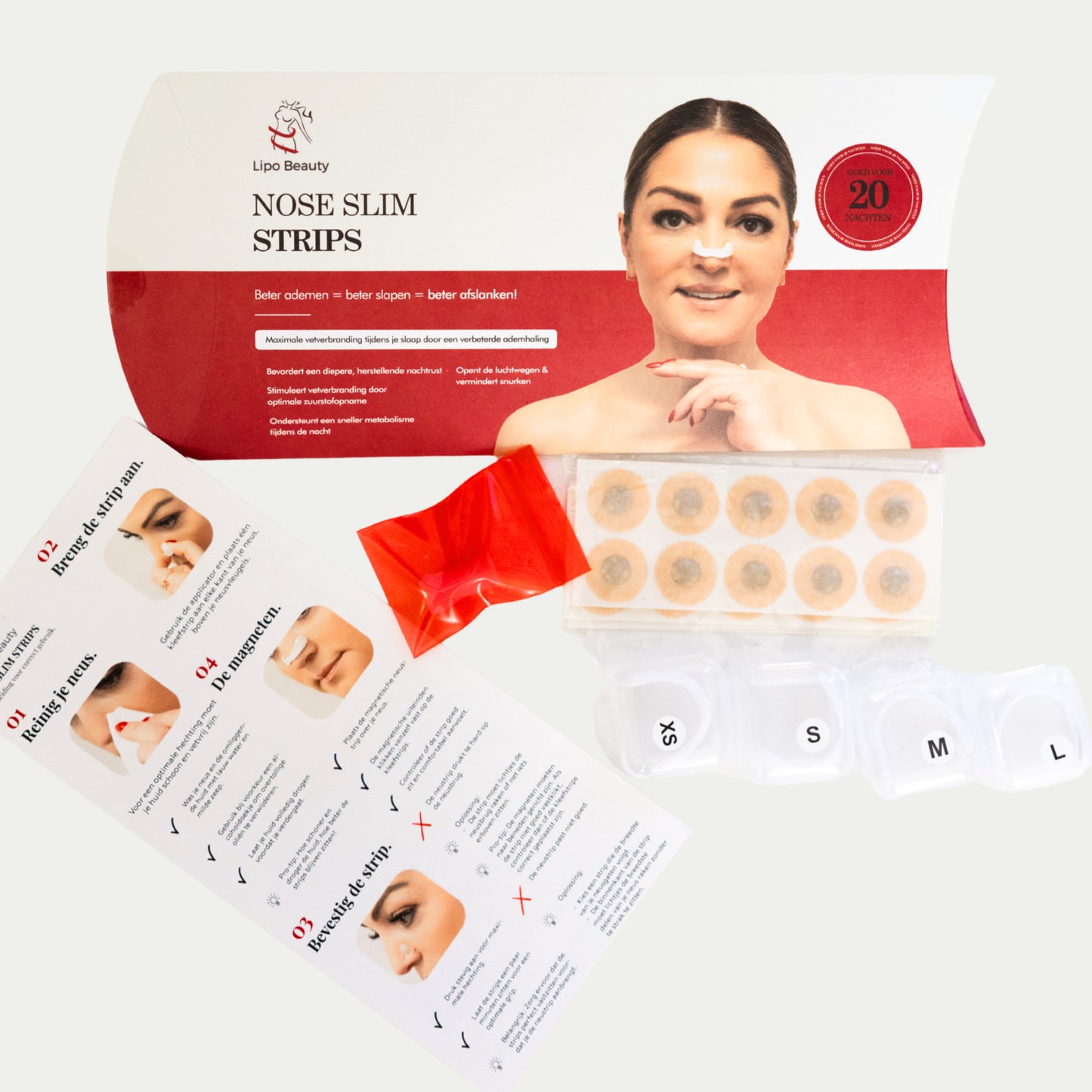 LipoBeauty – Nose Slim Strips (20 dagen kuur)