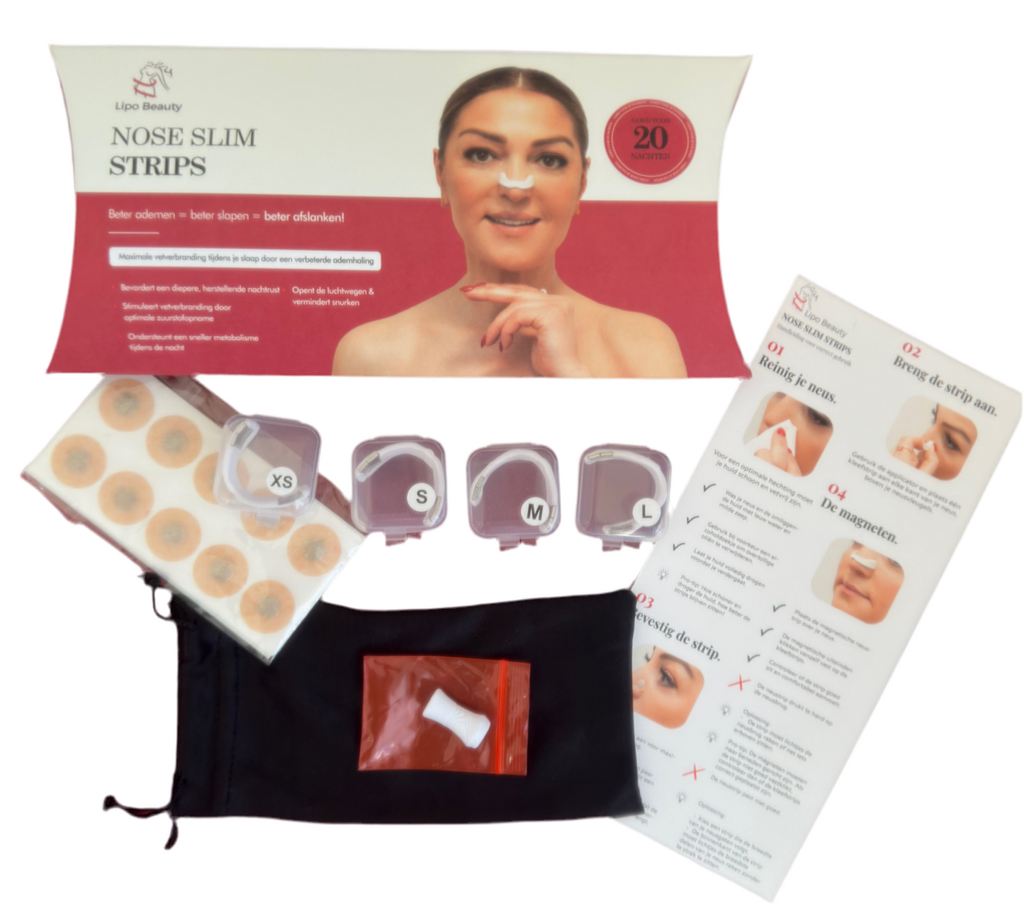 LipoBeauty – Nose Slim Strips (20 dagen kuur)