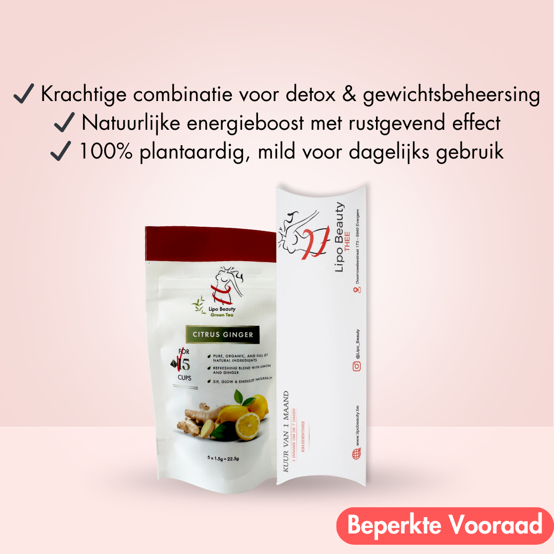 Lipo 2-in-1 Detox en Vetverbranding Thee Bundle