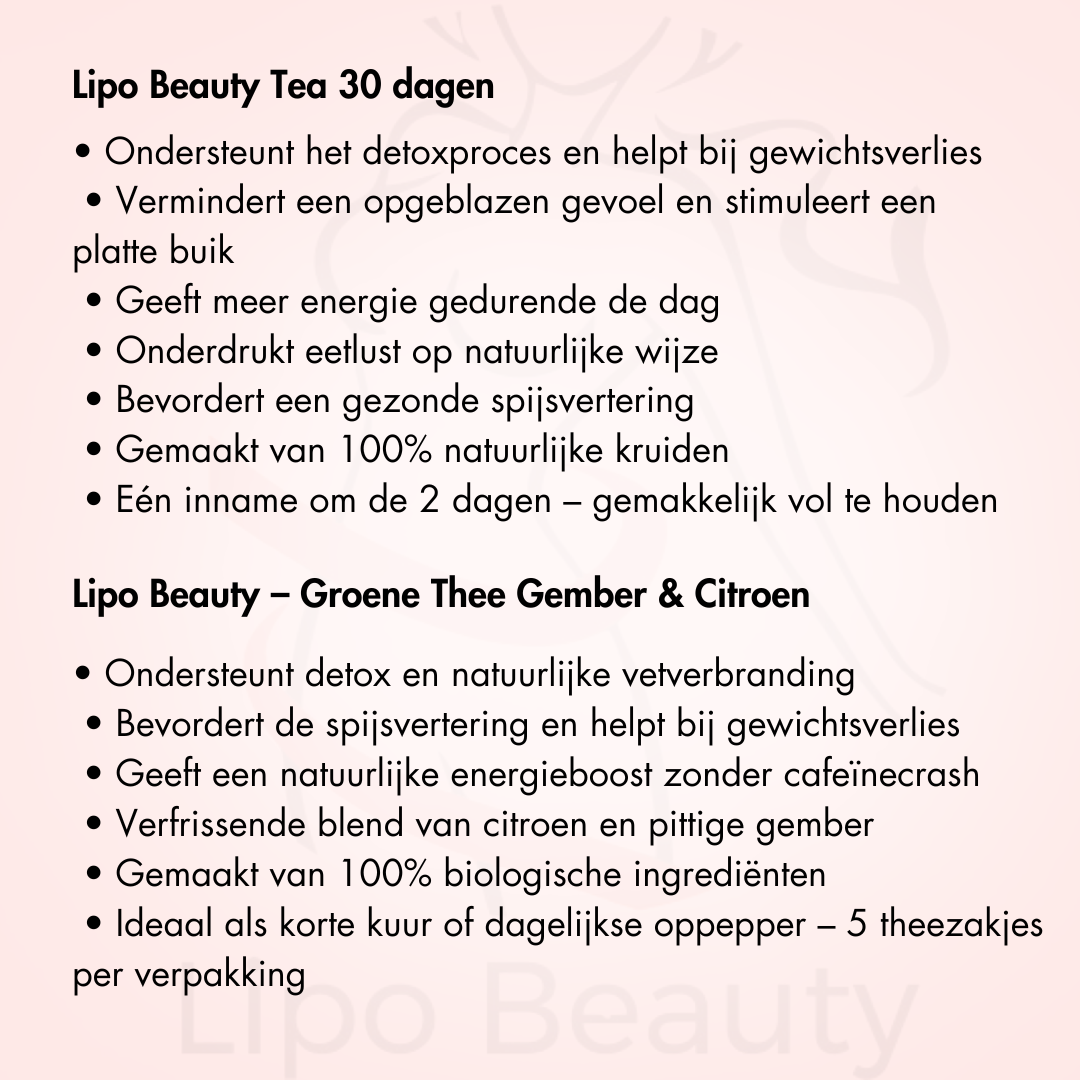 Lipo 4-in-1 Afslank & Detox Bundle