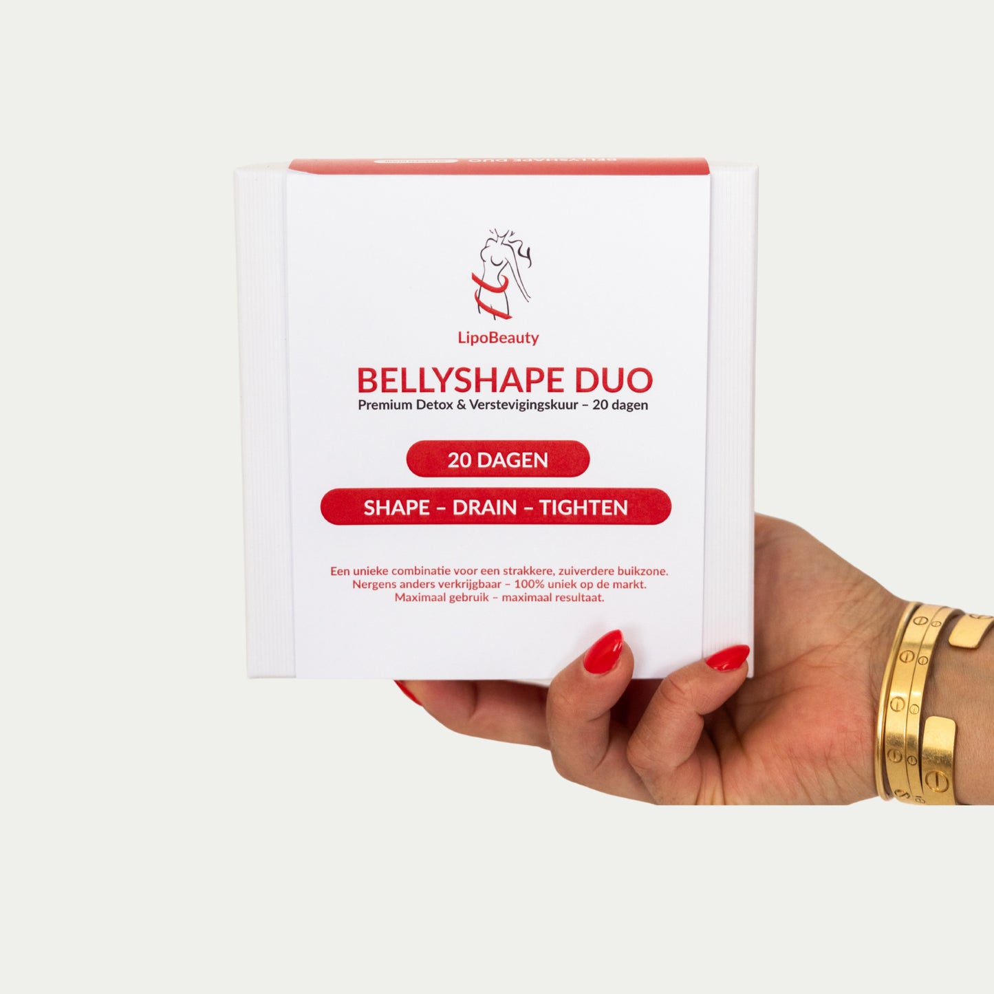 BellyShape Duo – gerichte afslanking met olie & 20 pleisters
