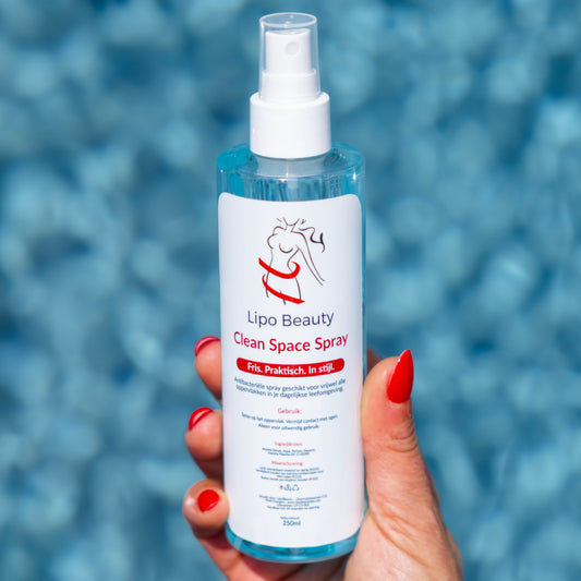 Fris. Zuiver. Beschermd. Ontdek de Lipo Beauty Clean Space Spray!