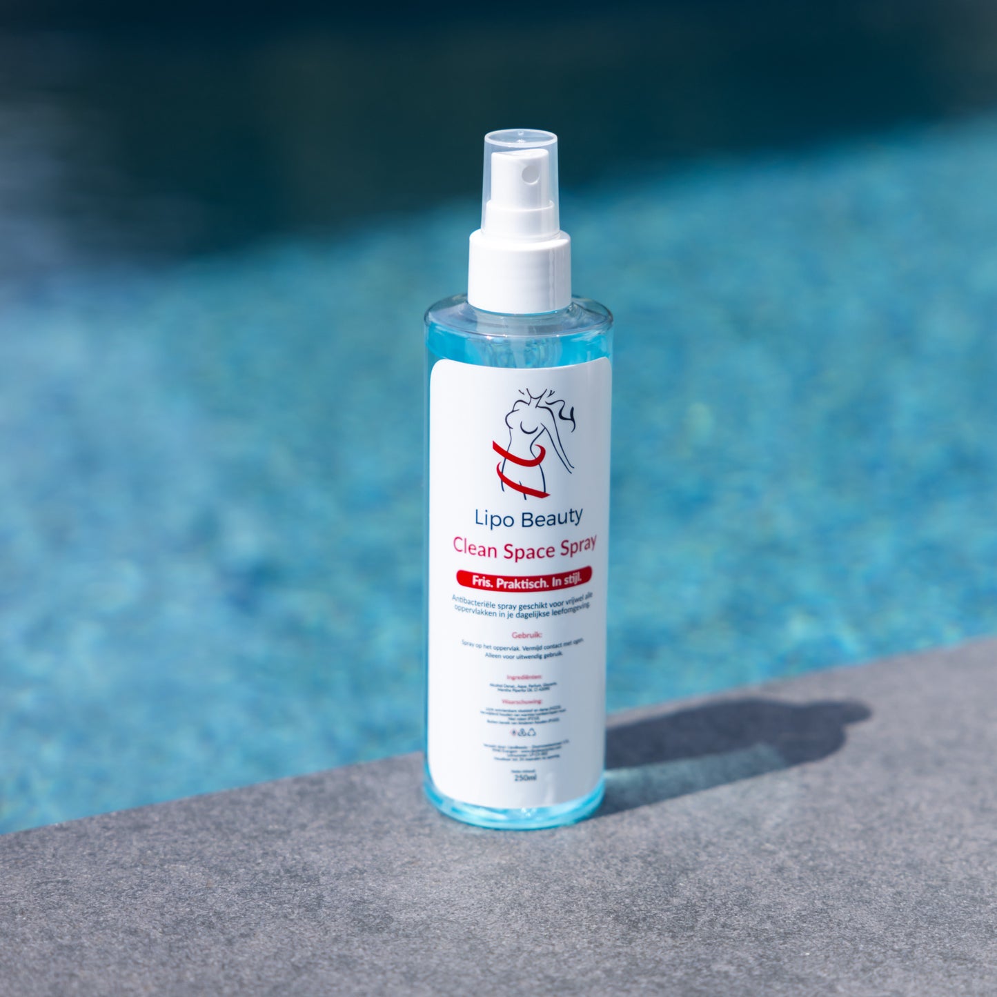 Fris. Zuiver. Beschermd. Ontdek de Lipo Beauty Clean Space Spray!