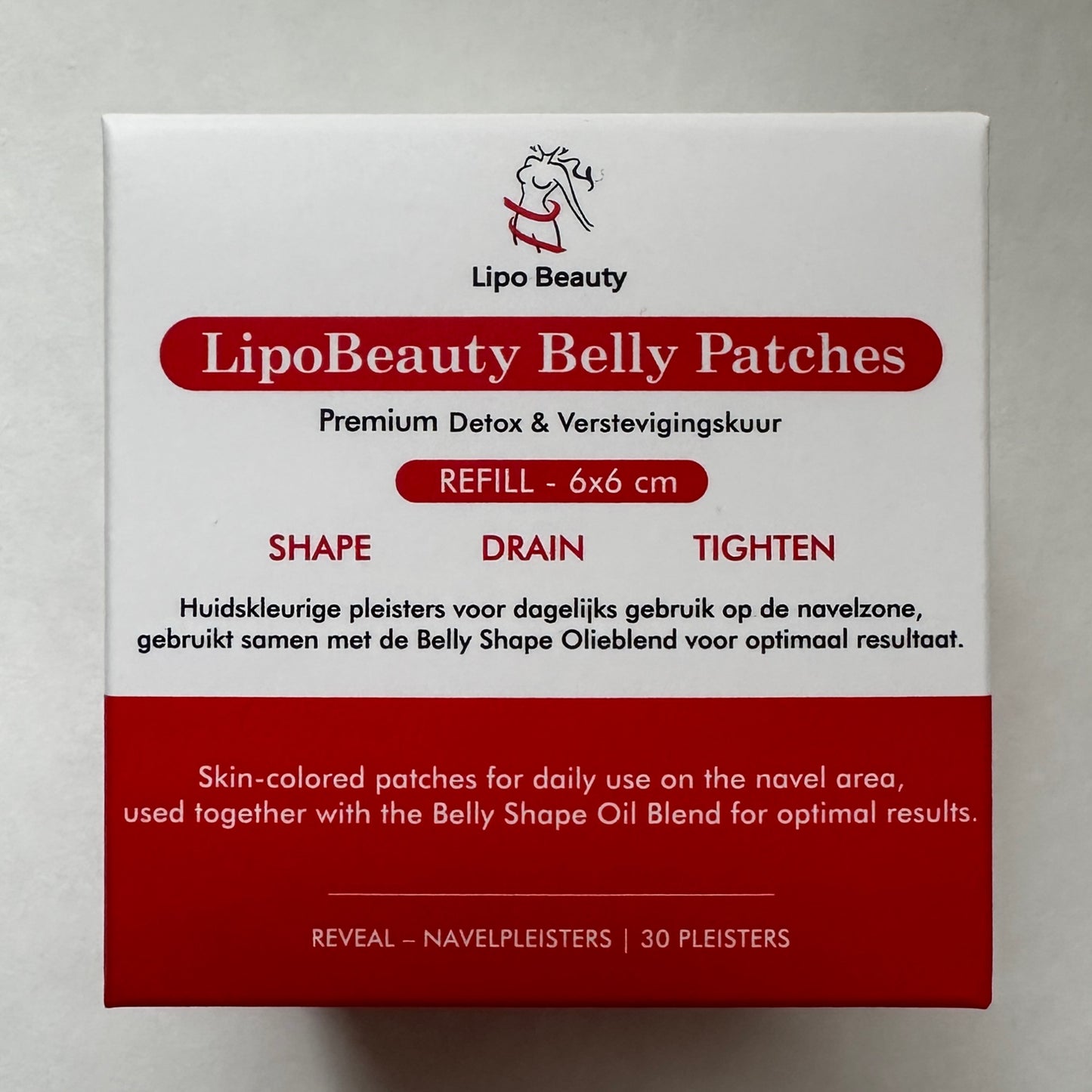BellyShape Duo – gerichte afslanking met olie & 20 pleisters