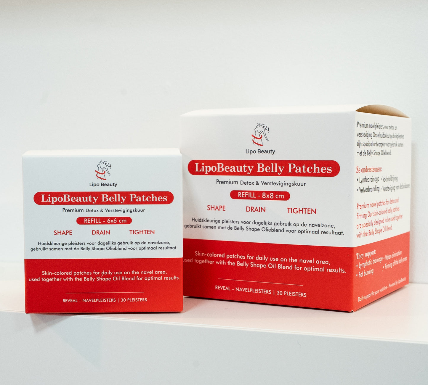 BellyShape Duo – gerichte afslanking met olie & 20 pleisters
