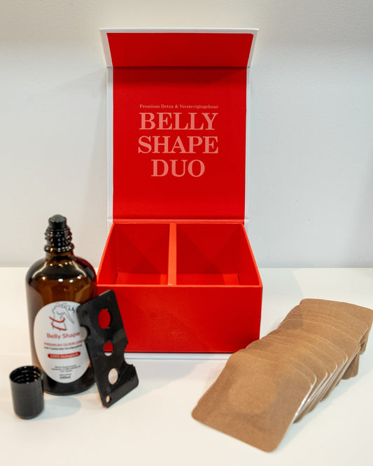 BellyShape Duo – gerichte afslanking met olie & 20 pleisters